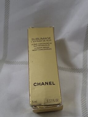 CHANEL Sublimage Night Concentrate - Gold Box